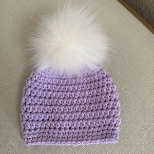Newborn Baby Orchid Hat